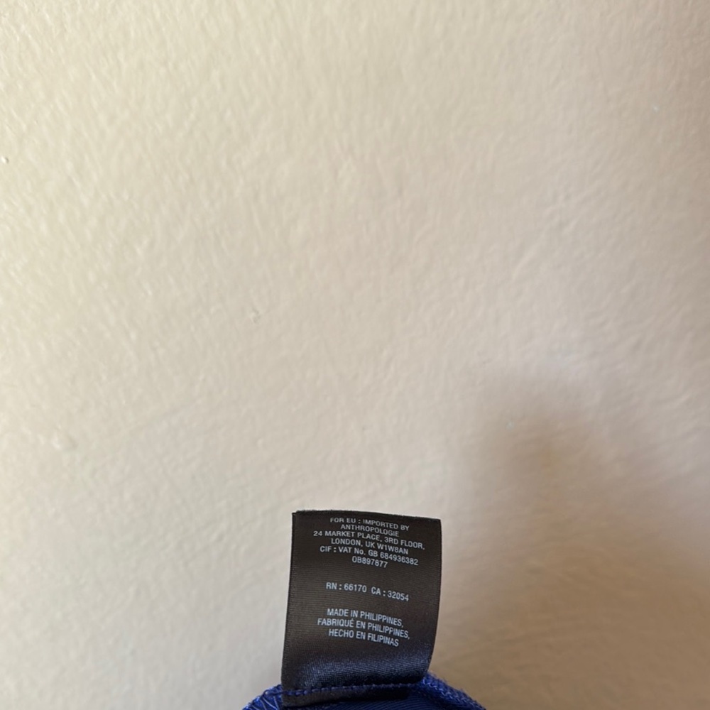 Anthropologie Essential Slim Blue Women's Pants - Picture 6 of 6